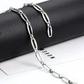New Stainless Steel Profiled Oval Chain Parallel Connected Accessory DIY Necklace Bracelet Fashion Bag Accessories