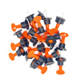 Tile Leveling System Kit 50 Pcs Reusable Tile Spacers Steel Pins Ceramic Tile Installation Tool Easy Installation Walls Flooring