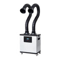 Wholesale Movable Double Arm Desktop Collect Salon Pure Air Dust and Smoke Absorber Fume Extractor