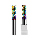 4-12mm 3 Flute OEM U-Shaped Coated Carbide Square End Mill HRC60 3-Year Warranty Aluminum CNC Cutter