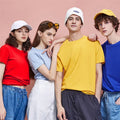 Wholesale Factory 100% Cotton 180 Gsm Plain Men Women Unisex Tee Short Sleeve Casual Crewneck T-shirt T- Shirts Tee t Shirt