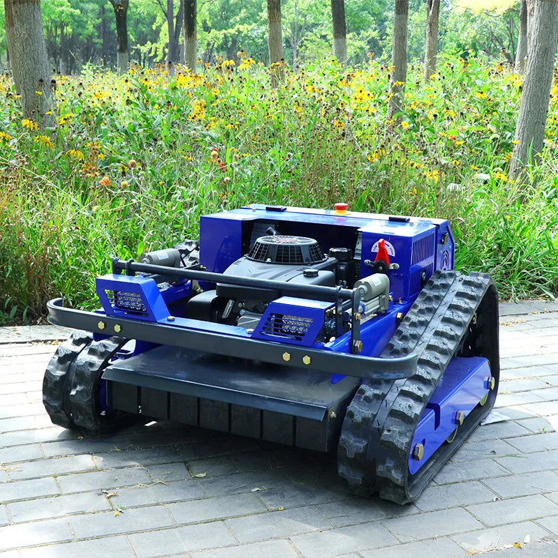 Grass Cutter Machine Manufacturing Crawler Remote Control Lawn Mower