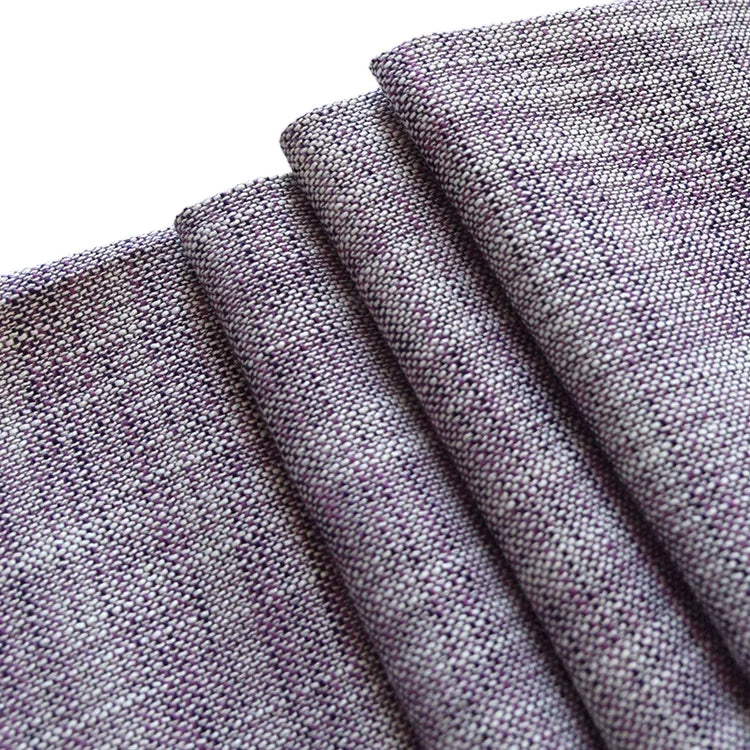 Hot Selling 100% Polyester Linen Look Oxford Cloth Flame Retardant Fabric Woven Hotel Room Living Room Decoration Bag Making