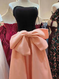 S1419N New French High-End A-line Pink Weddings Engagement Banquets Birthday Satin Evening Dress