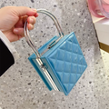 New Style Retro Small Square Bag Chain Candy Color Bag Crossbody Box Bag for Ladies