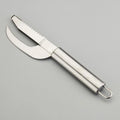 3 in 1 Stainless Steel Fish Scale Remover Hanging Fish Scale Cutter Open Belly & Dig Out Fish Cleaning Tool