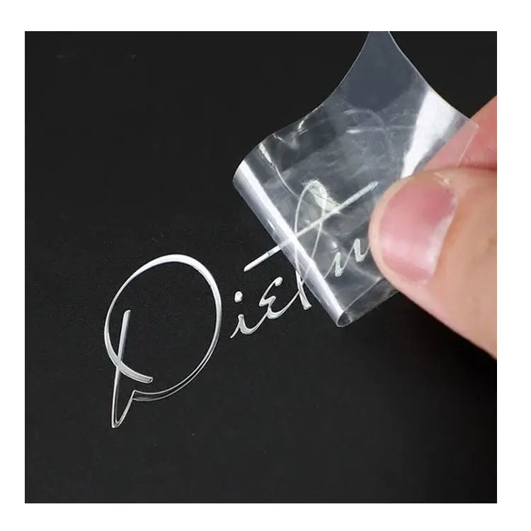 Custom Metal Phone UV DTF 3D Impresora Sticker PVC Adhesive Design for Bottles and Cups