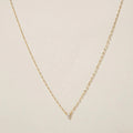 LOZRUNVE 925 Silver Fashion Jewelry Wholesale Delicate Heart Crystal Pendant Necklace Women