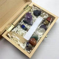 New Arrivals Healing Crystals Yoga Energy Natural Mixed Quartz 7 Chakra Stone Crystal Set for Sale