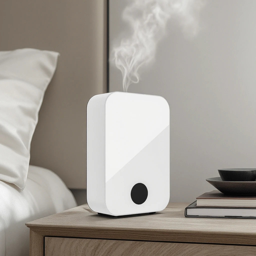 ODM OEM Auto-Shut Touch Screen USB Electric Power Home Hotels Wall-Mountable Waterless Oil Diffuser APP Control Diffuser