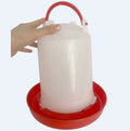 3L Portable Automatic Chicken Waterer PP Plastic Bebedero De Aves with Feeder New Condition Core Animal Feeders