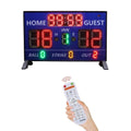 GANXIN Electronic 12 Digit LED Display Professional Digital Baseball Scoreboard With Remote Innings Time Display for Softball