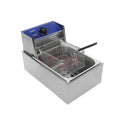 Single tank 8L Electric Fryer Machine Deep Fried Chicken Machine Electric Removal Oil Tank Mini Fryer
