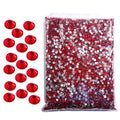 Yantuo  Lt. Siam Flat Back 14400 a Bags of Rhinestone Used for SunglassesEye ShadowBonnetsNailsHandbagsMugsCup