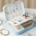 Wholesale Travel Jewelry Storage Boxes Makeup Storage for Earrings Rings Necklaces Bracelets