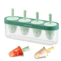 Wholesale 4 Pack Food Grade Easy Release Diy Christmas Mountain Shape Ice Cube Mold Silicone Popsicle Ice Cream Molds