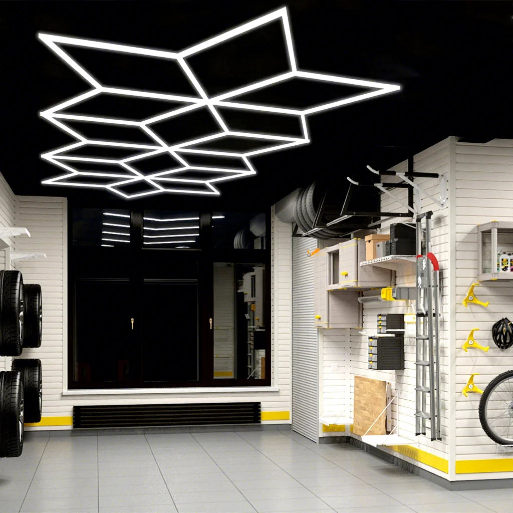 New Product 361W Auto Detailing Lighting Car Workshop Studio Showroom Garage Snowflake Light