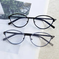 2026 Luxury Retro Round Glasses Frames Fashion Screwless Eyeglasses for Men Women Comfortable Lightweight Acetate Frame