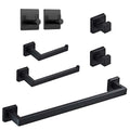 Hot Selling Seven Piece Hardware Modern Bathroom Accessories Set Stainless Steel Bathroom Accessories Set
