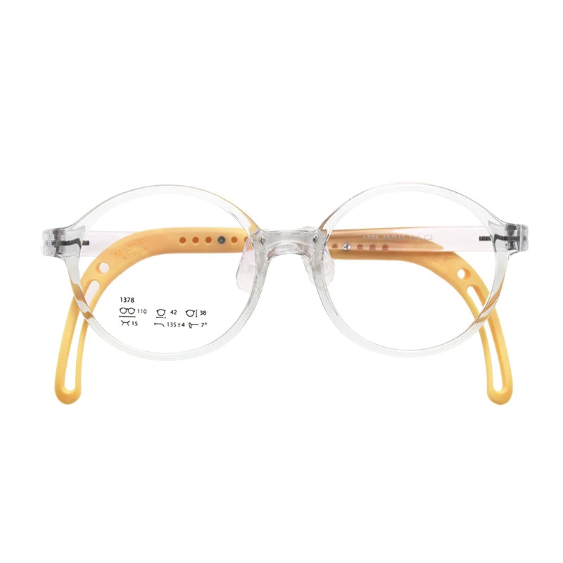 TR90 Kids Glasses Flexible Ultra Light Color Optical Frame Eyewear Kids Eyeglasses Frame for Boys and Girls