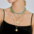 Custom Bohemian Women Gold Micro Pave CZ Lightning Bolt Star Oval Heart Screw Carabiner Clasp Necklace