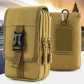 Custom Made Breathable  Tactical Belt Waist Bag Cell Phone Pouch Holder Carrier Custom Outdoor Pouches