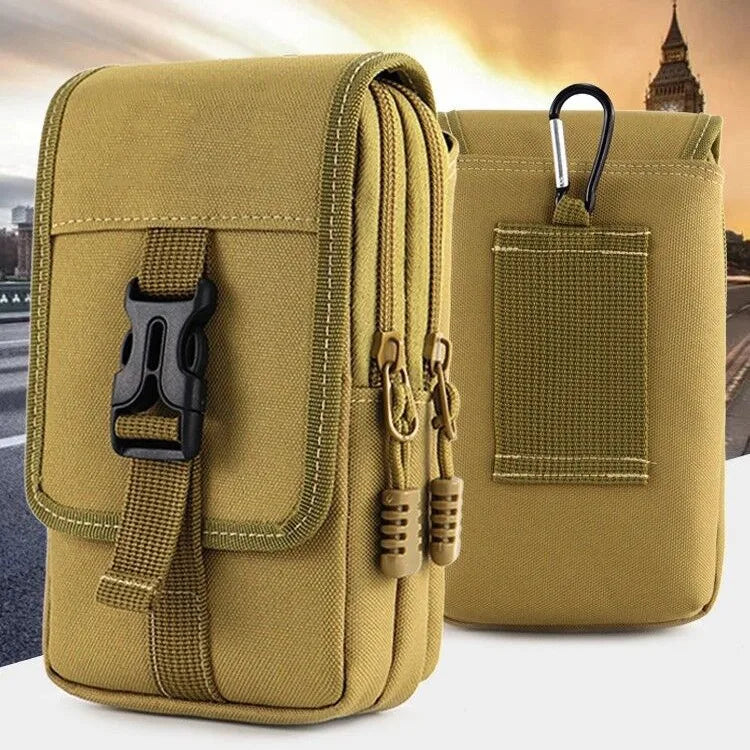 Custom Made Breathable  Tactical Belt Waist Bag Cell Phone Pouch Holder Carrier Custom Outdoor Pouches