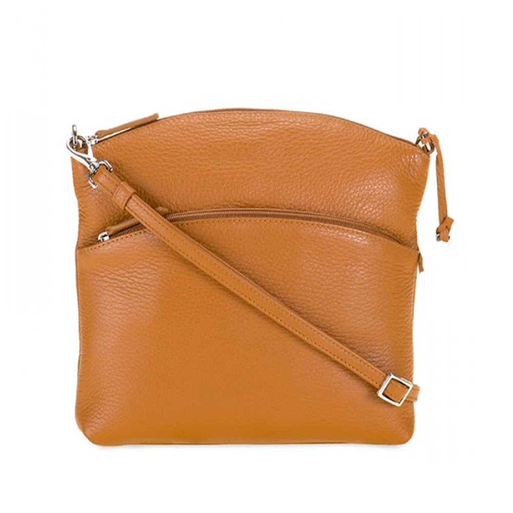 Wholesale Custom Logo National Style Fashion Genuine Leather Zipper Portable Crossbody Bags Women Luxury Designer Shoulder Bag
