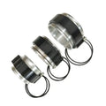 2" 2.0 Inch 51mm Aluminum Clamp + MF Aluminum Flanges Quick Release Performance HD Clamp Performance Exhaust System