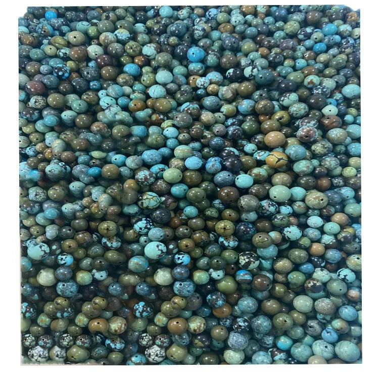Beautiful natural turquoise round bead