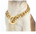 15mm Strong Dog Necklace Heavy Duty Chew Proof Martingale Puppy Collar Chain for Small Medium Large Dog