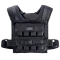 Custom Elite 10kg 20kg 30kg Durable Weight Vest for Fitness Body Building Oxford Fabric Compact Design Adjustable Sports