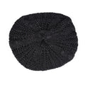 Ladies Autumn/Winter Camouflage Bows Character Puff Printing Big Bud Twist Ball Knitted Hat for Travel