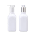 Factory Wholesale Cosmetic Packaging Squeeze 200ML Lotion Cosmetic Pet Pump Bottle White Matte Plastic Foaming Bottle