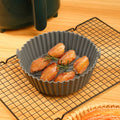 Reusable Non-stick Eco-friendly Silicone Air Fryer Liners Heat Resistant Oven Baking Mat Silicone Air Fryer Mats