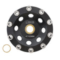 4"/4.5''7" Water Drop High-Frequency Welded Diamond Cup Grinding Wheel Cutting Abrasive Disc for Concrete Granite Marble Masonry