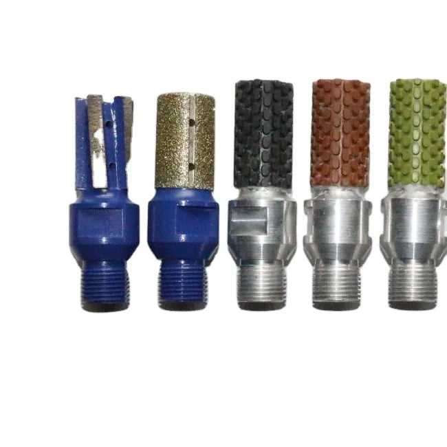 FC18 Diamond CNC Router Finger Bits With 1/2" Gas Thread