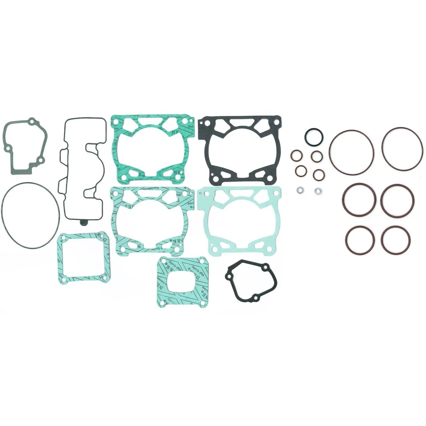 Nrteam Ktm SX 125 16-17 Top Silicone Rubber Gaskets Flat and Ring Seal Made with FKM NBR Fiber