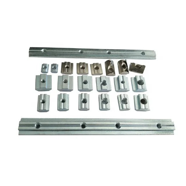 Wholesale 8mm Long T-Nuts for 4040 Aluminum Profile T-slot Square Nuts Wholesale Supply MegaBDM