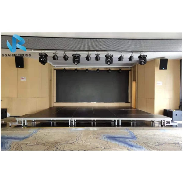 Aluminum Outdoor Adjustable Movable Portable Dj Concert Stage Platform for Sale