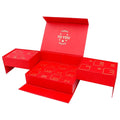 Lucky Valentine's Day Mystery Box with Embossing Matt Lamination Corrugated Board Recycled Materials for Fidget Gifts Socks Fur