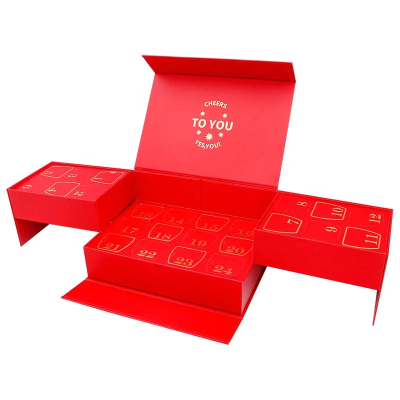 Lucky Valentine's Day Mystery Box with Embossing Matt Lamination Corrugated Board Recycled Materials for Fidget Gifts Socks Fur