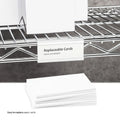 Good Sale Retail Plastic Label Holder Retail Sign PVC Clear Shelf Label Holder on Hook Price Tags Holder