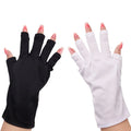 Half Finger Anti Uv Gel Shield Glove Manicure Tool Nail Art Led Lamp Nails Dryer Ultraviolet-proof Protect Hand Skin Gloves