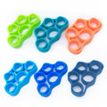 Factory Hot Sale Silicone Five Finger Gripper Multi-Strength Wrist Finger Stretcher Hand Resistance Bands Strength Trainer