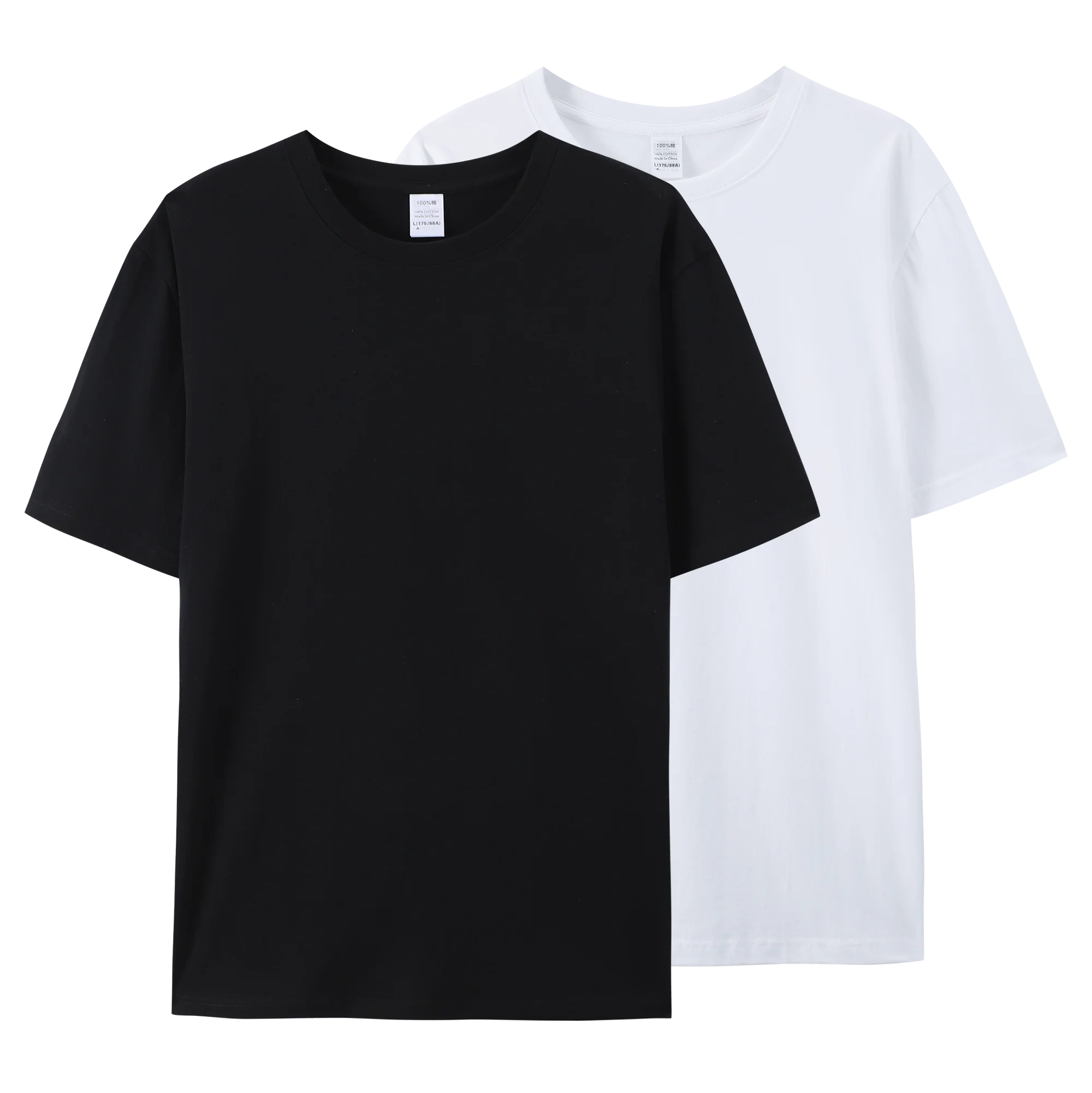 High Quality 100% Cotton 180 Grams Silk Screen Printed Casual Knitted T-Shirt for Men Regular Fit Breathable Anti-Shrink