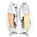 Custom Logo Wine Opener Cute Animal Shape Fish Shape Wine Corkscrew Wine Bottle Opener