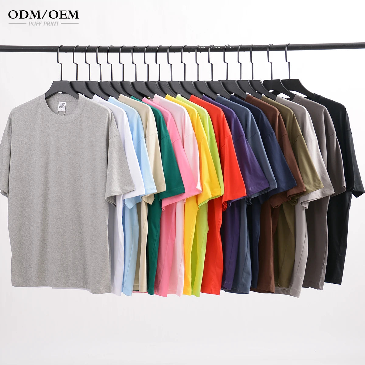 Regular Tshirt Men's 100% Cotton Custom logo Printing Tshirt High Quality Standard Fit Crewneck Blank Plain t Shirt for Men