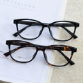 2026 TR90 Oversized Cat Eye Eyeglasses Frame Women Men Vintage Tortoise Blue Light Reading Glasses Optical Spectacles