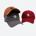Wholesale Custom Kids Distressed Embroidery Baseball Cap Letter Pattern Denim Common Image Style Sporty Design Silver Copper